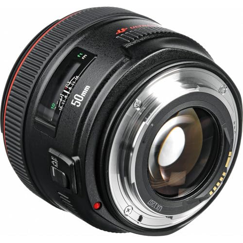 Canon EF 50mm f1.2 L USM Lens for Digital SLR Cameras - Fixed (Black) Canon EF 50mm f1.2 L USM Lens for Digital SLR Cameras - Fixed (Black)